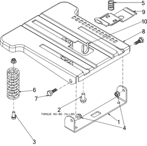 Seat Adjustment Diagram and Parts List for RZT-S42ZERO (17AVCEDS710)(2016) Cub Cadet Lawn Tractor